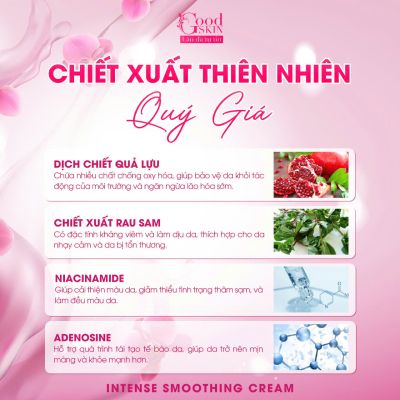  Kem Phục Hồi Da Tổn Thương INTENSE SMOOTHING CREAM