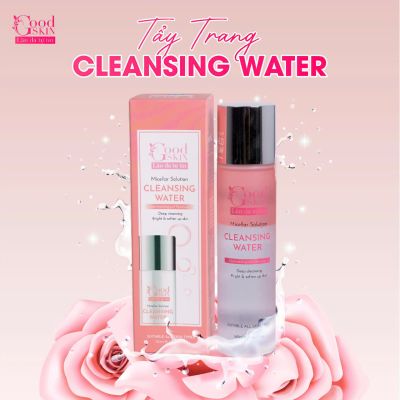 Tẩy Trang Cleansing Water - Giải Pháp Hoàn Hảo Cho Làn Da Sạch Sâu và Tươi Mát