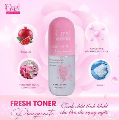 Fresh Toner Pomegranate - Tinh Chất Thanh Khiết Cho Làn Da Rạng Ngời