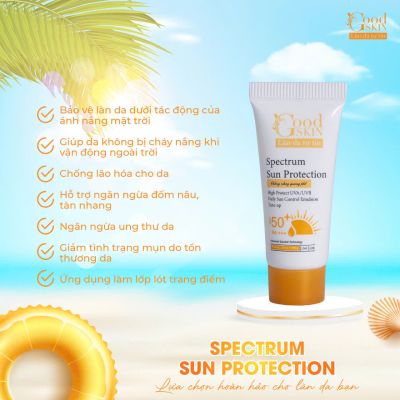 Chống nắng Spectrum Sun Protection - Lựa Chọn Hoàn Hảo Cho Làn Da Bạn