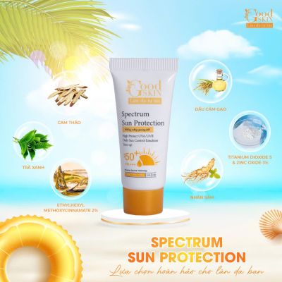 Chống nắng Spectrum Sun Protection - Lựa Chọn Hoàn Hảo Cho Làn Da Bạn